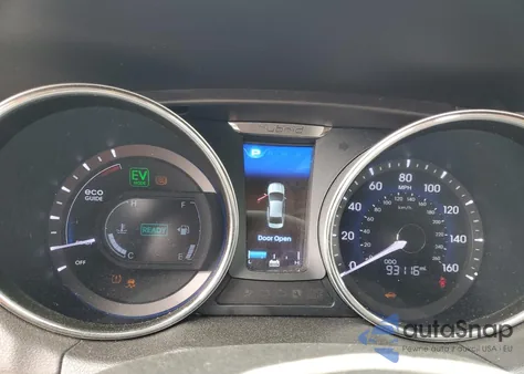 2013 Hyundai Sonata Hybrid Limited из США, поврежденный, VIN KMHEC4A42DA092228